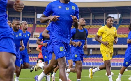Éliminatoires CAN 2025: les léopards tiennent leur première séance d’entraînement à Kinshasa